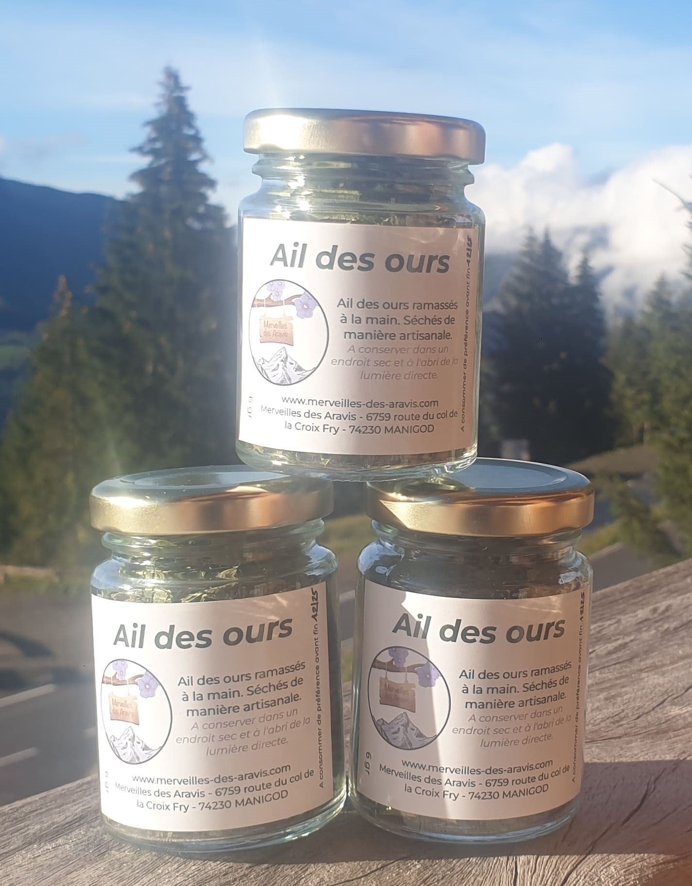 Flocons d'Ail des Ours