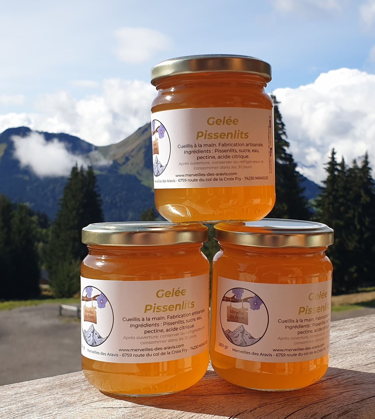 Gelée de pissenlits