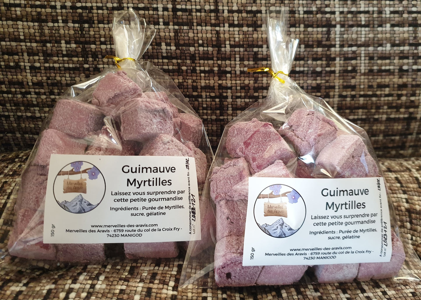 Guimauve Myrtilles