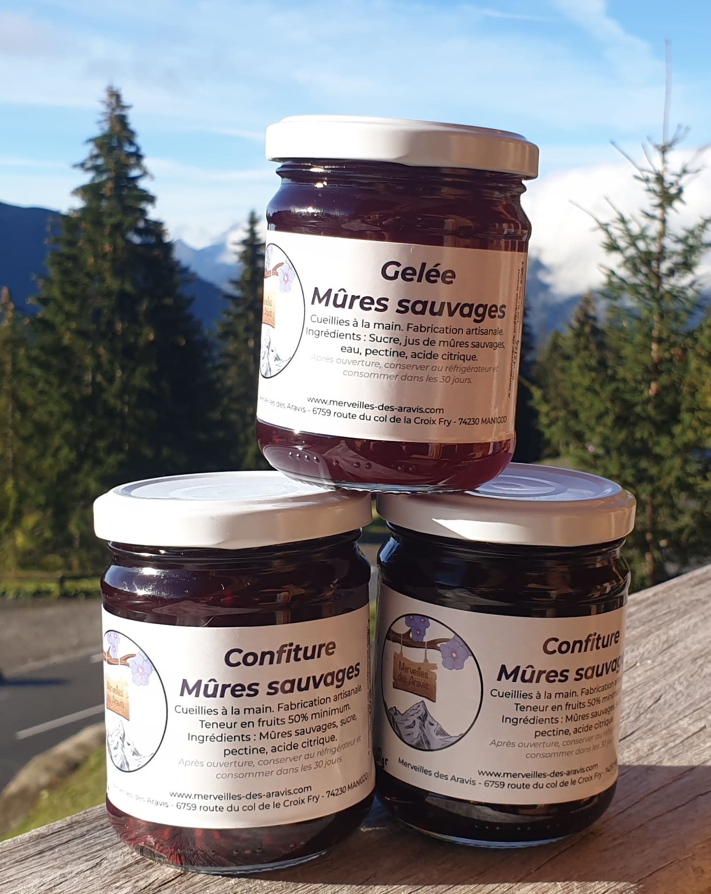 Gelée de Mûres sauvages